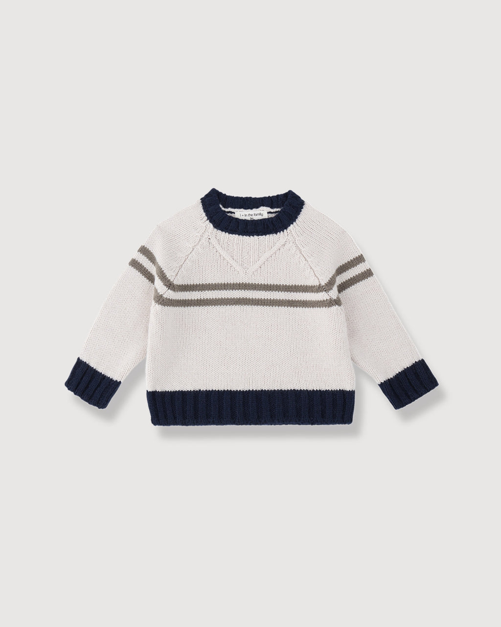 1+ IN THE FAMILY | maglione tricolor