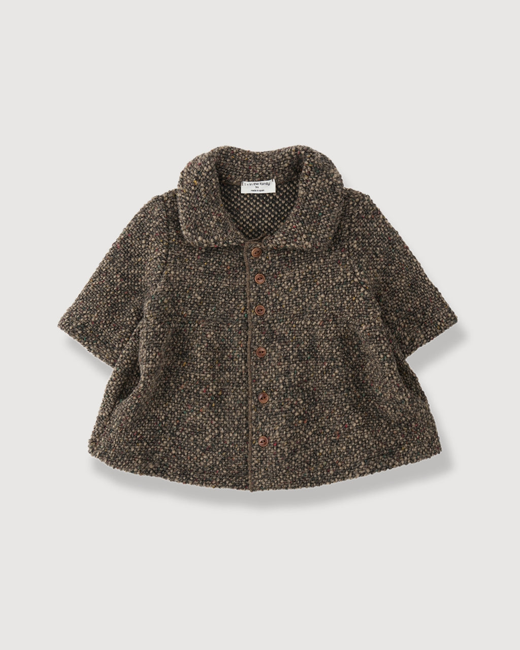 1+ IN THE FAMILY | cappotto colletto