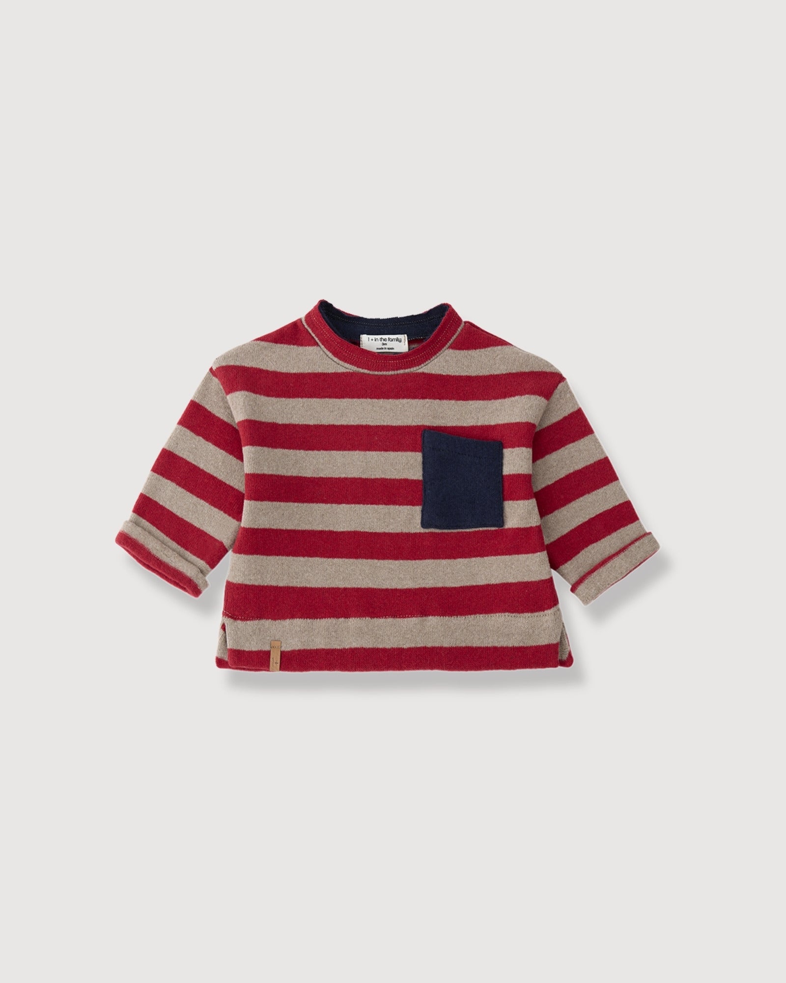 1+ IN THE FAMILY | felpa righe