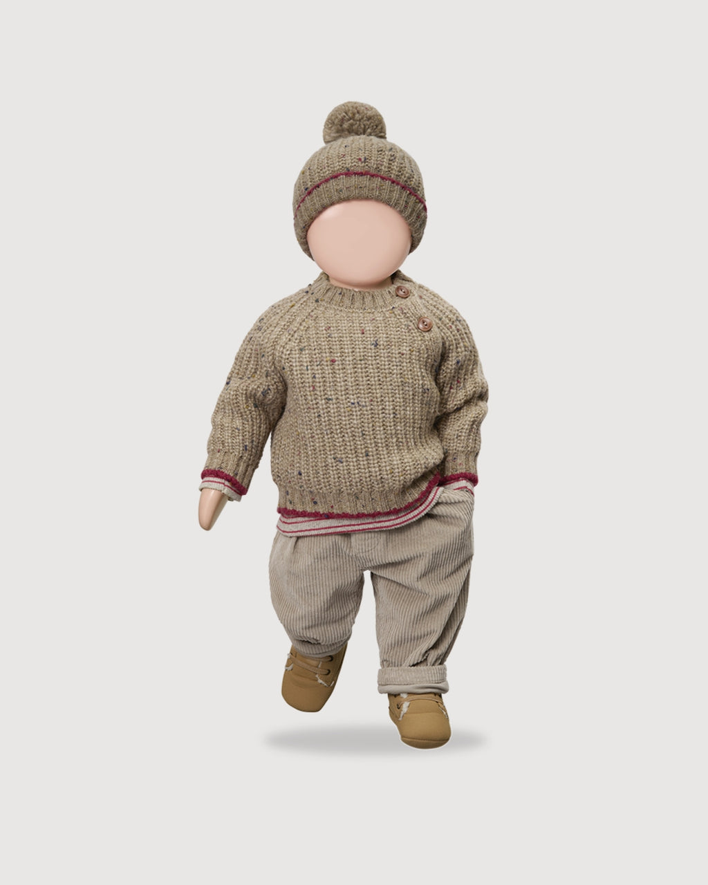1+ IN THE FAMILY | pantaloni a coste