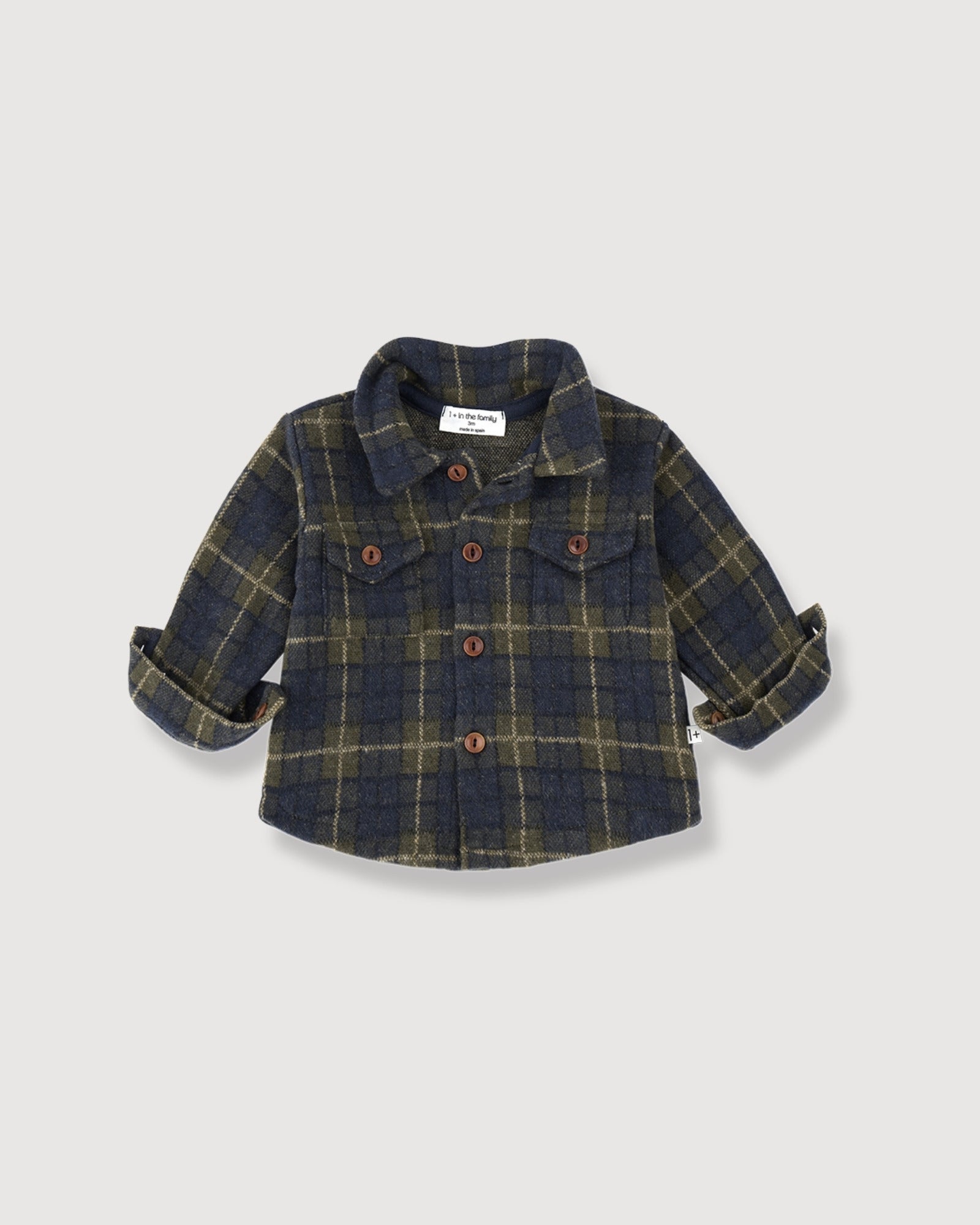 1+ IN THE FAMILY | camicia scozzese