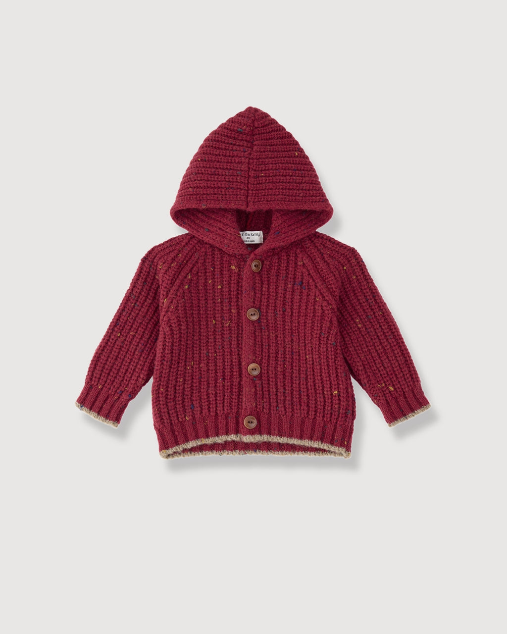 1+ IN THE FAMILY | cardigan cappuccio