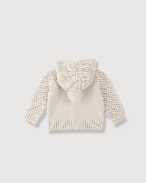 1+ IN THE FAMILY | cardigan cappuccio