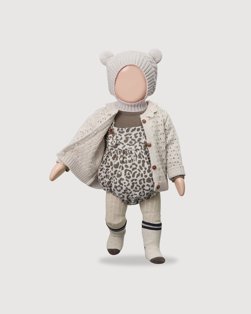 1+ IN THE FAMILY | cardigan traforata