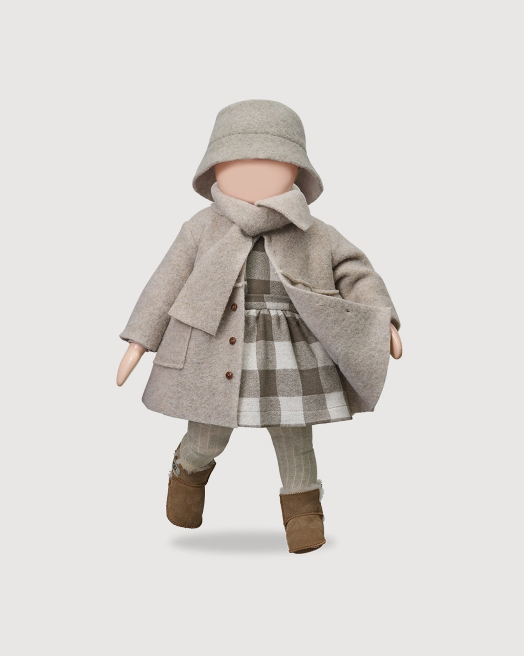 1+ IN THE FAMILY | cappotto sciarpa