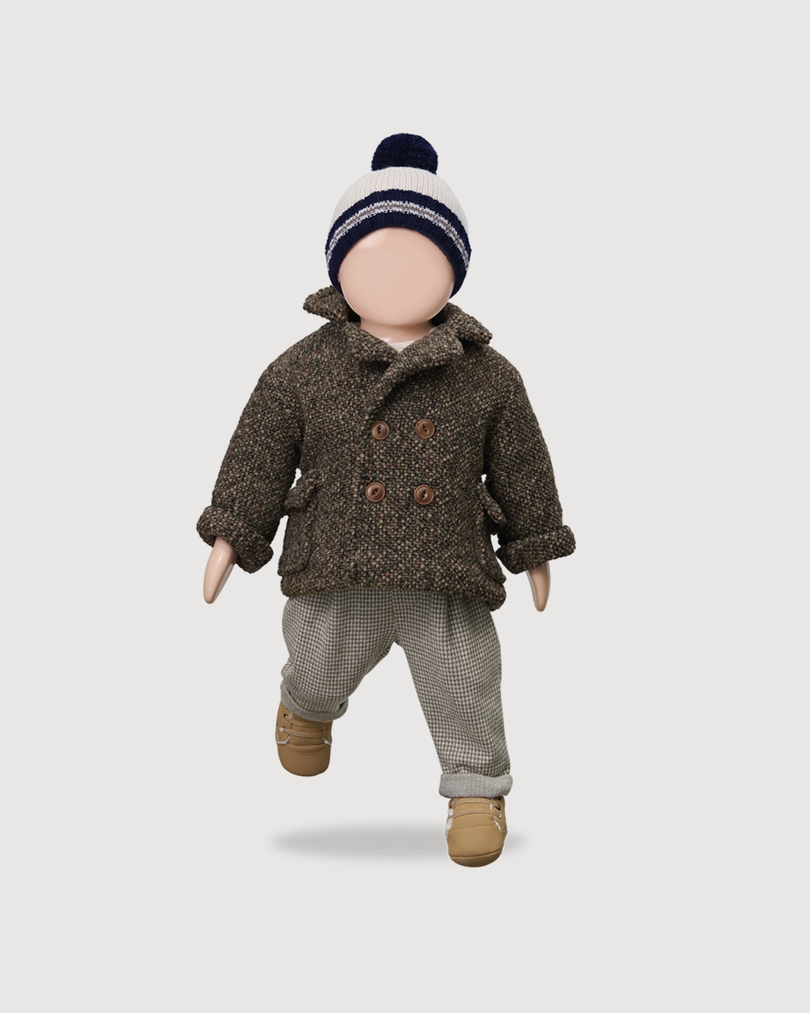 1+ IN THE FAMILY | cappotto doppiopetto