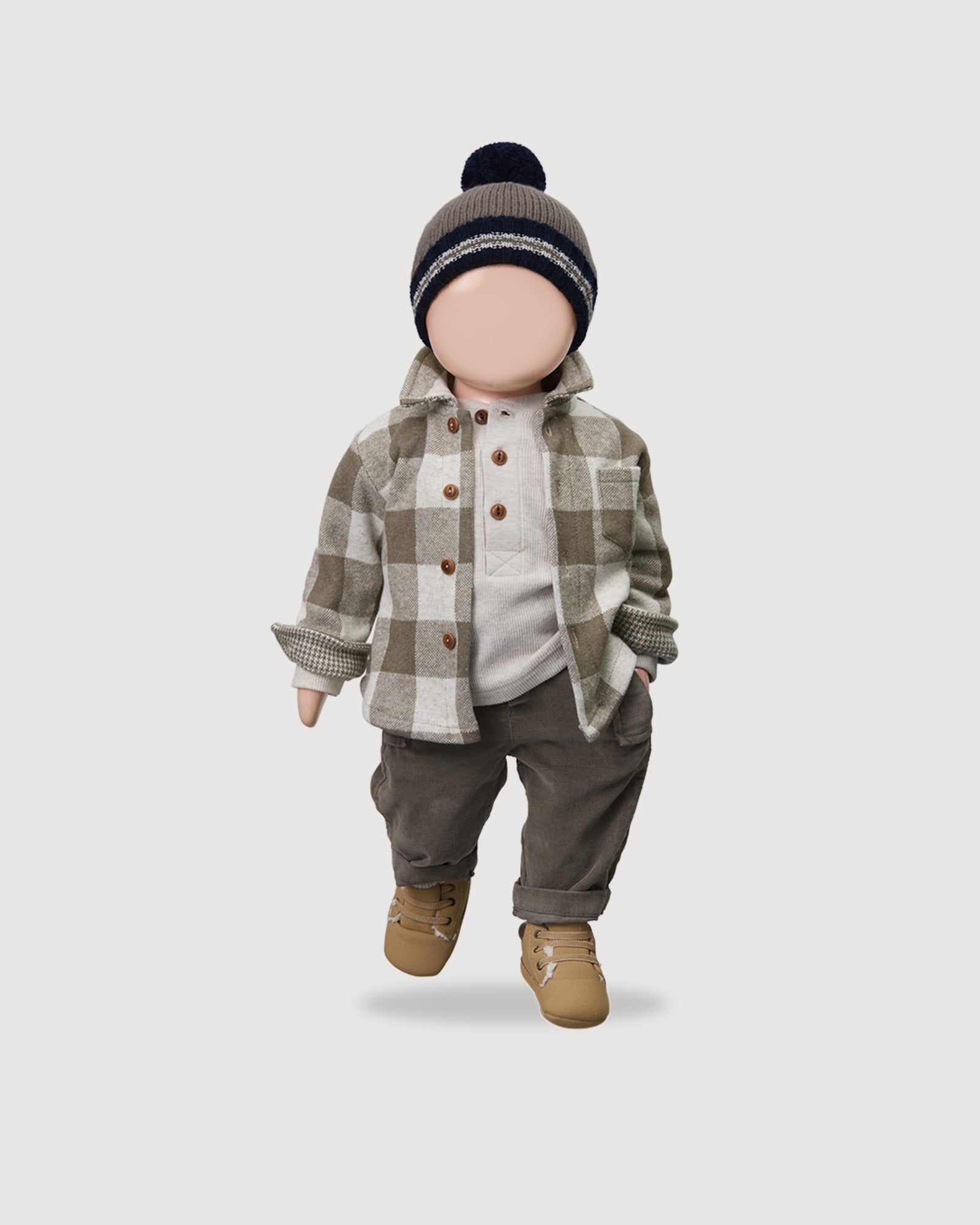 1+ IN THE FAMILY | pantaloni bottone