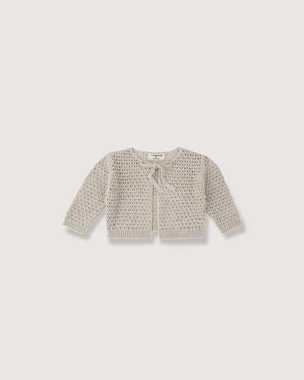 1+ IN THE FAMILY | cardigan traforato