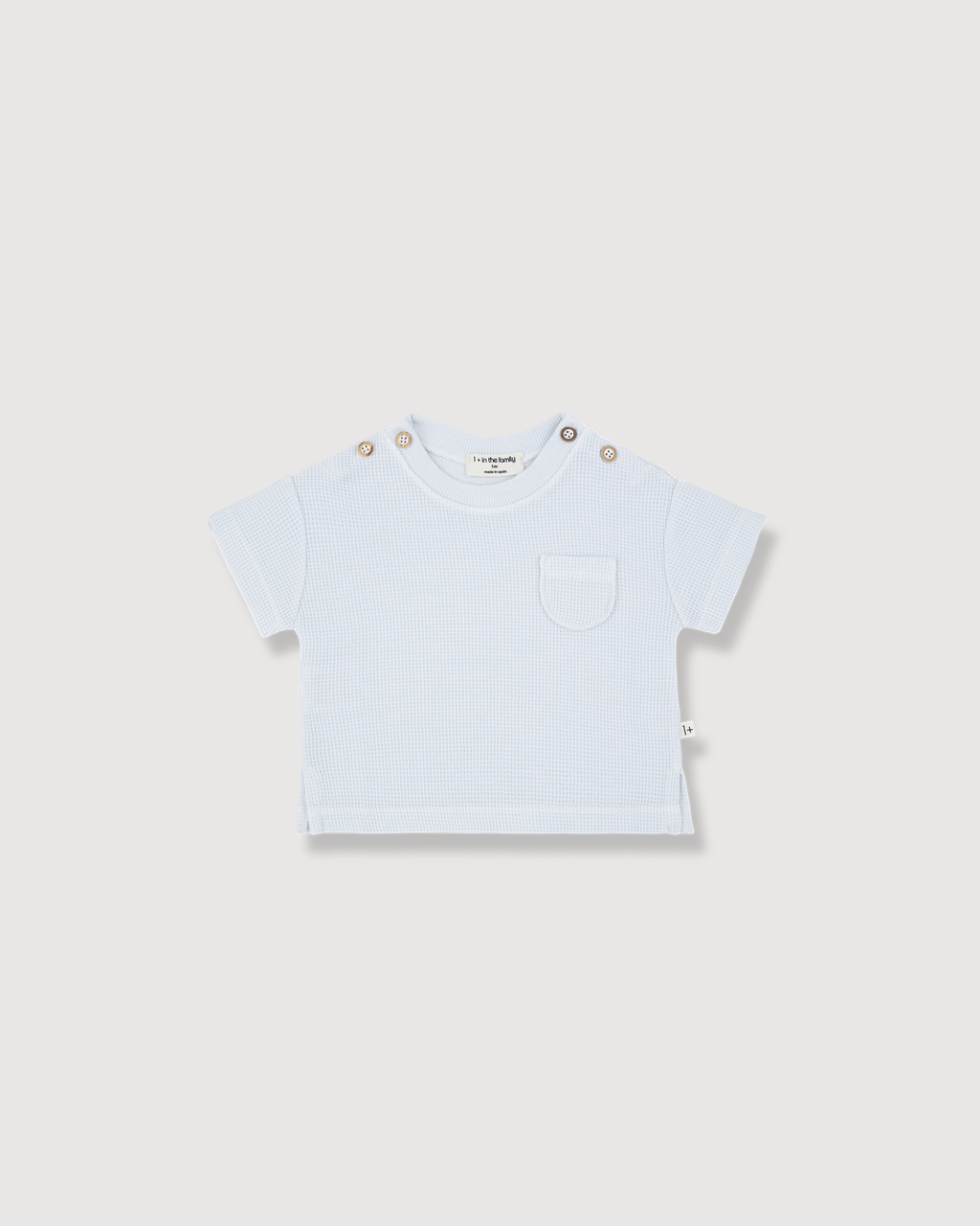 1+ IN THE FAMILY | t-shirt a nido d’ape