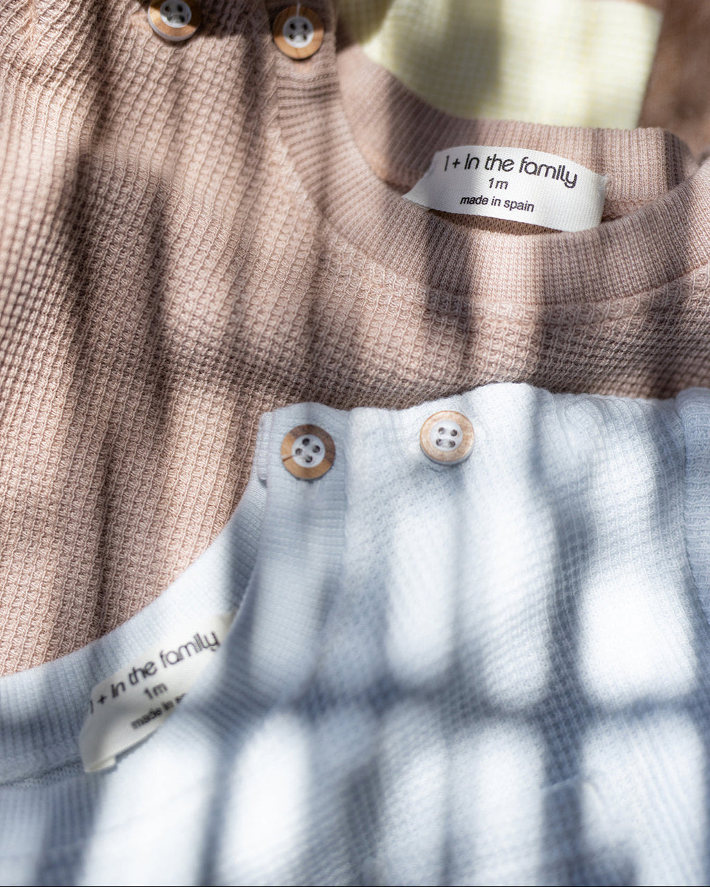 1+ IN THE FAMILY | t-shirt a nido d’ape