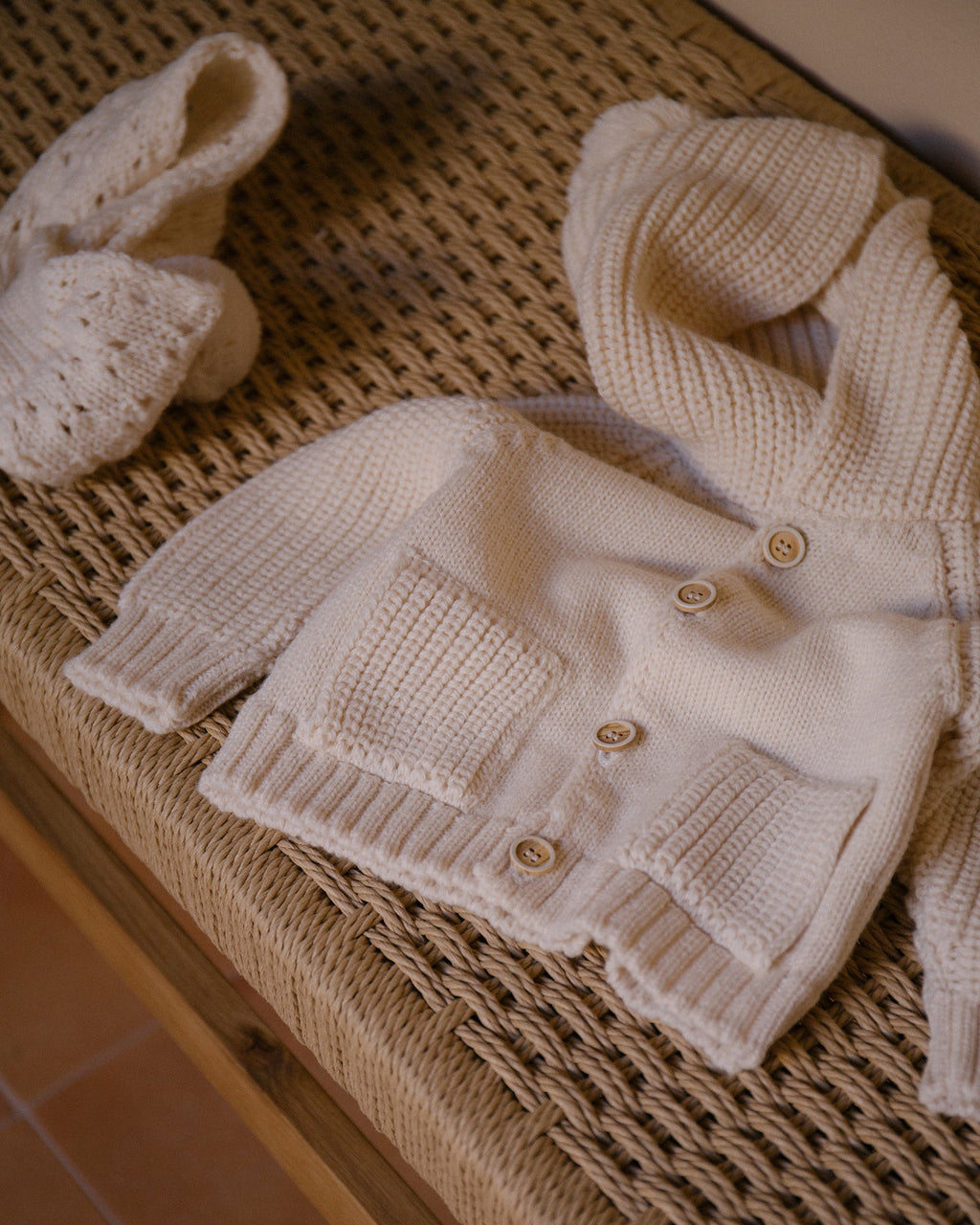 1+ IN THE FAMILY | cardigan cappuccio