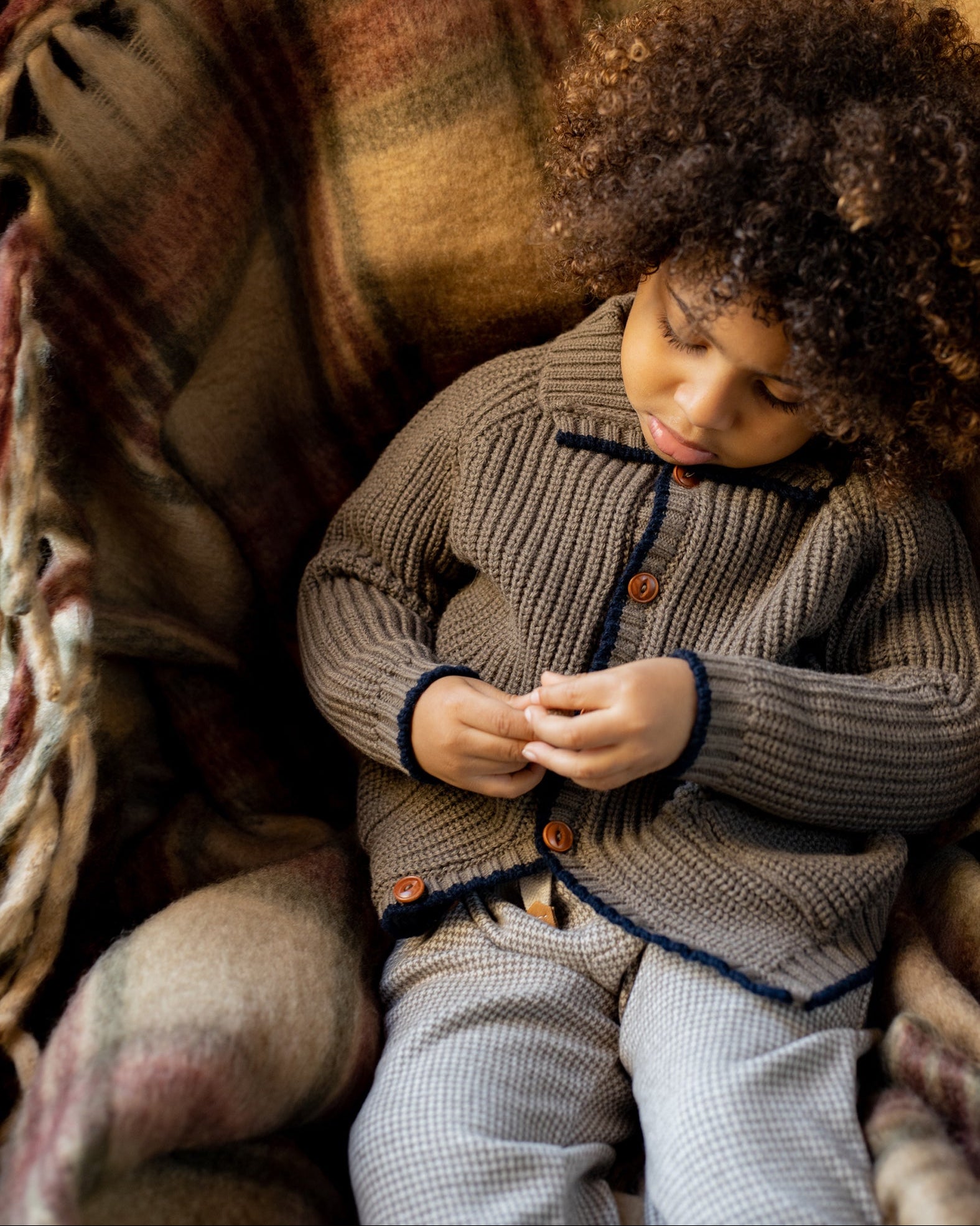 1+ IN THE FAMILY | cardigan colletto