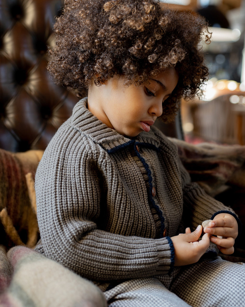 1+ IN THE FAMILY | cardigan colletto