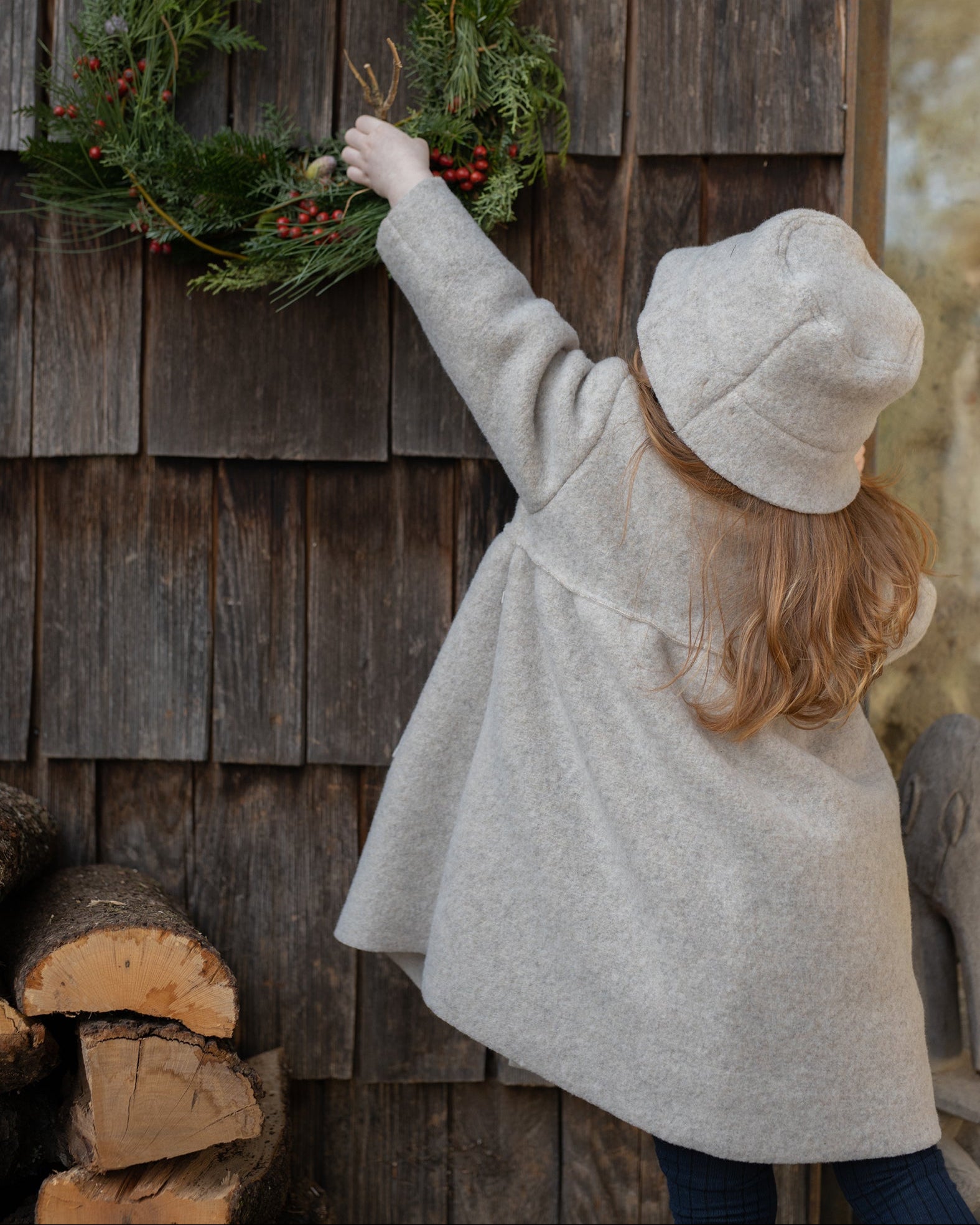1+ IN THE FAMILY | cappotto sciarpa