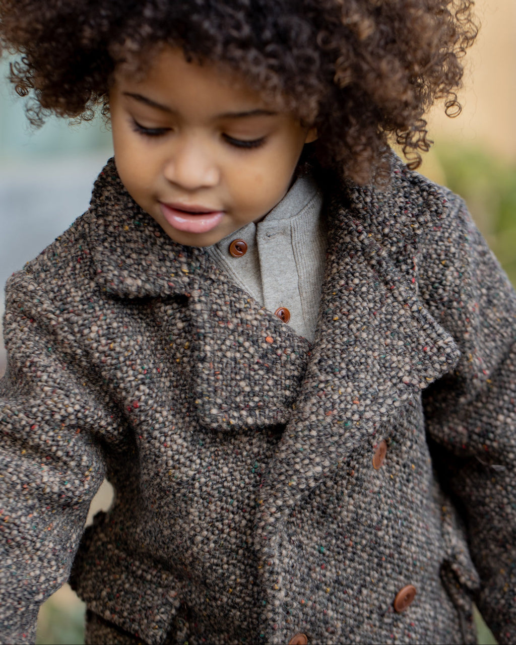 1+ IN THE FAMILY | cappotto doppiopetto