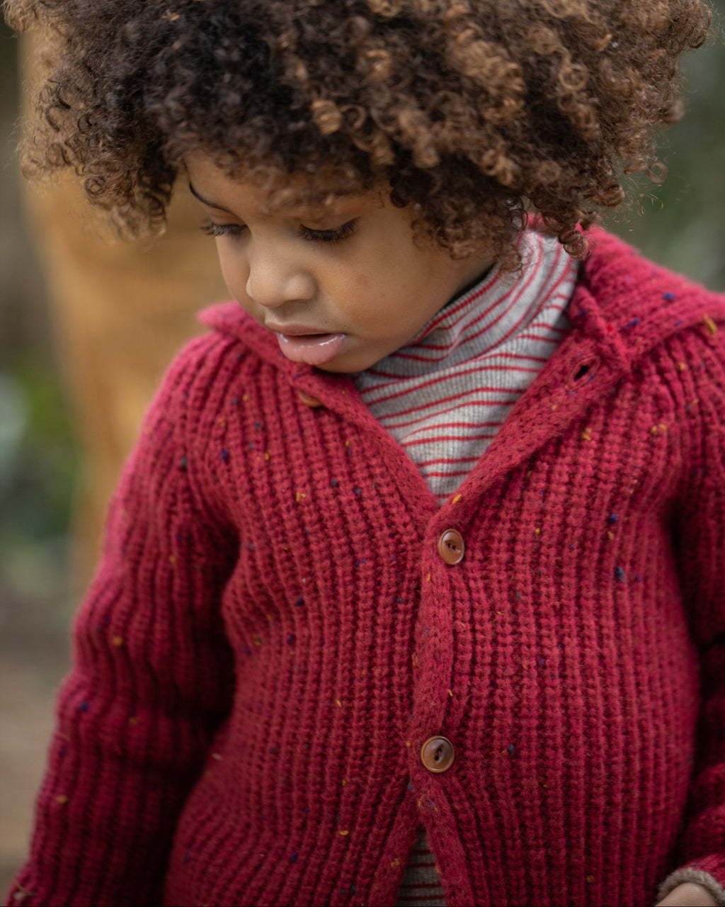 1+ IN THE FAMILY | cardigan cappuccio