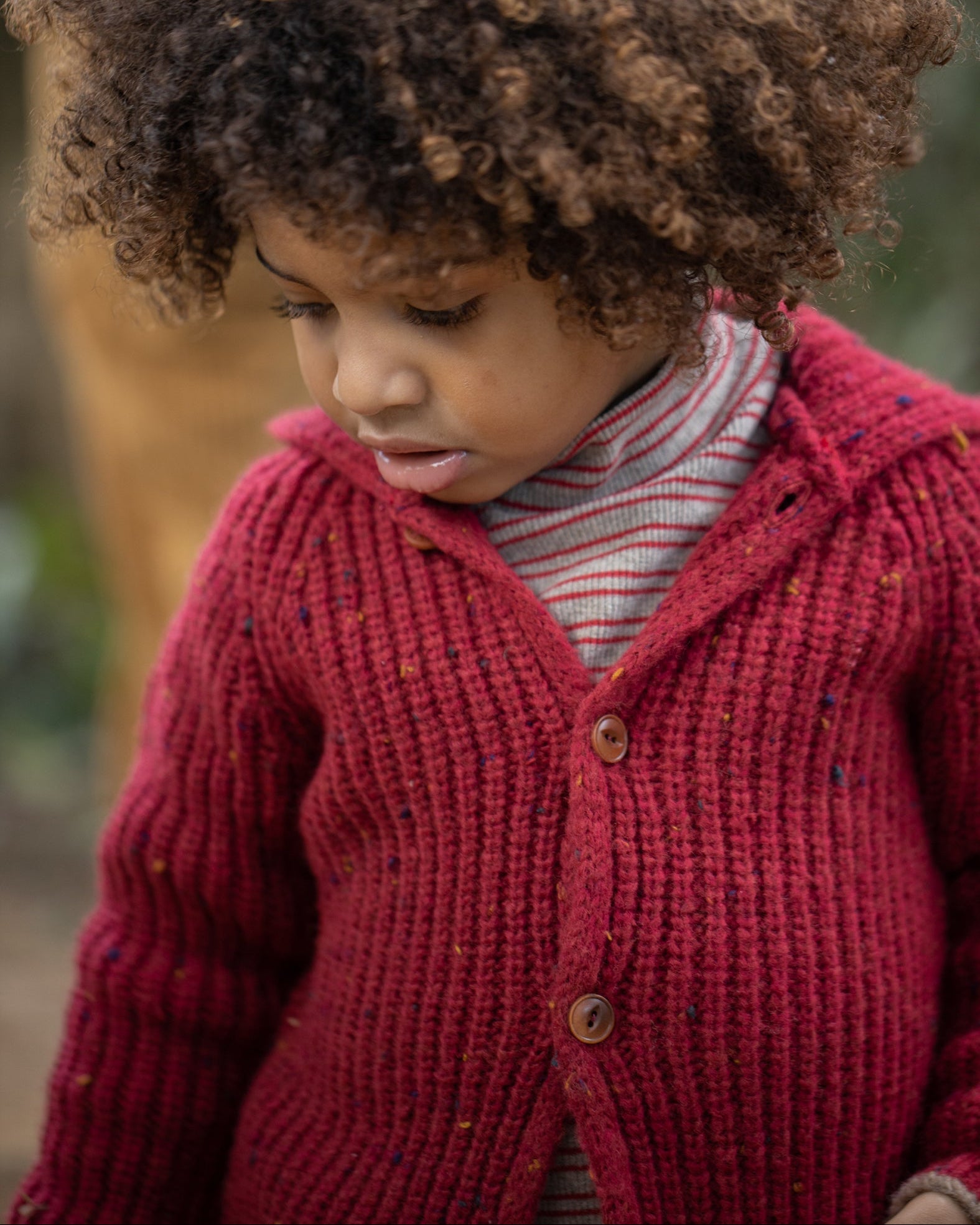 1+ IN THE FAMILY | cardigan cappuccio