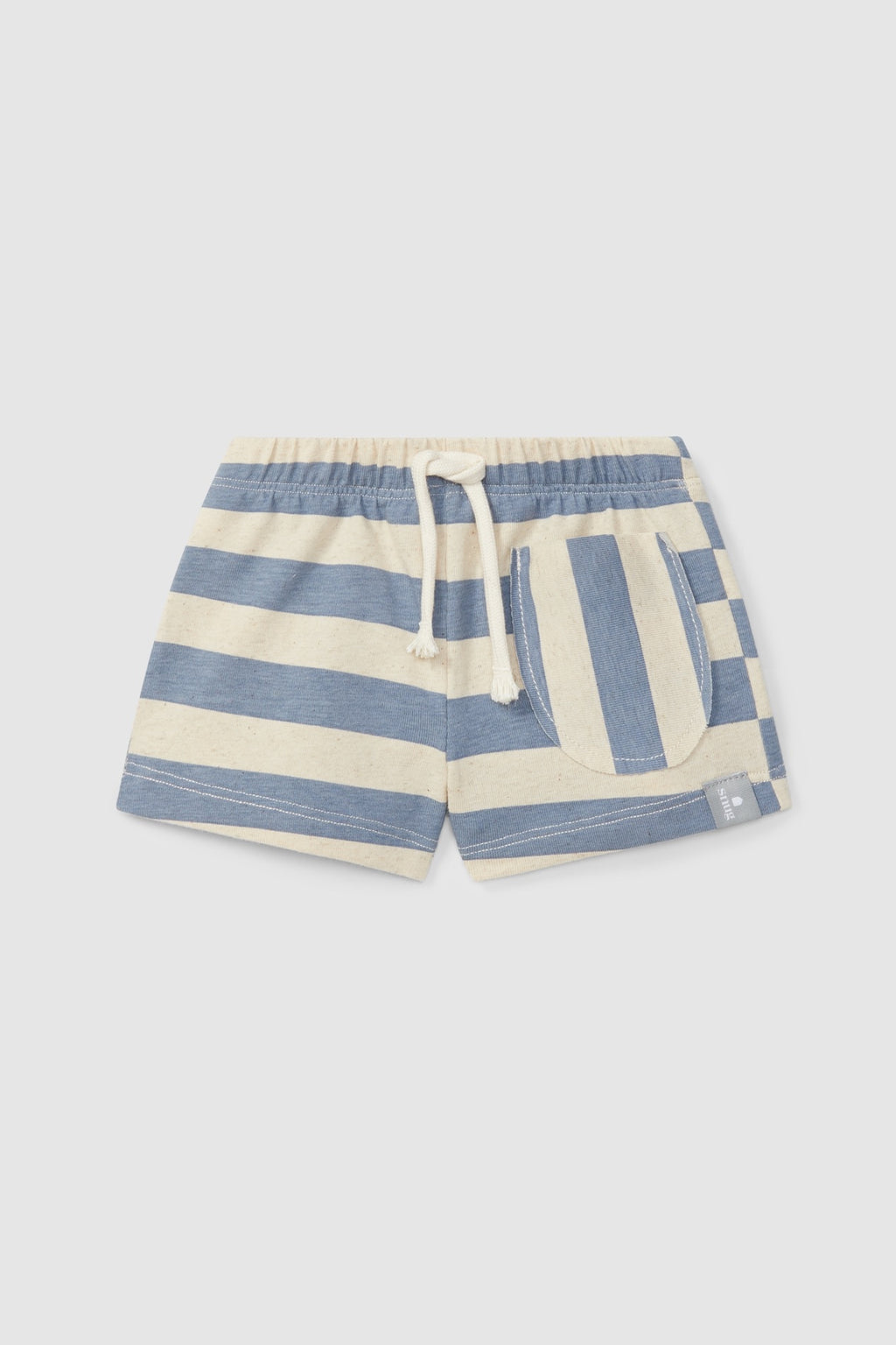 SNUG | pantalone corto righe