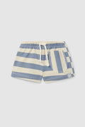 SNUG | pantalone corto righe
