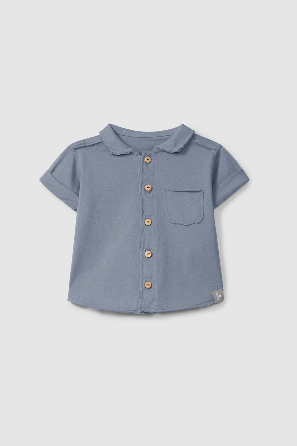SNUG | polo mezza manica blu