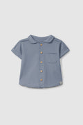 SNUG | polo mezza manica blu