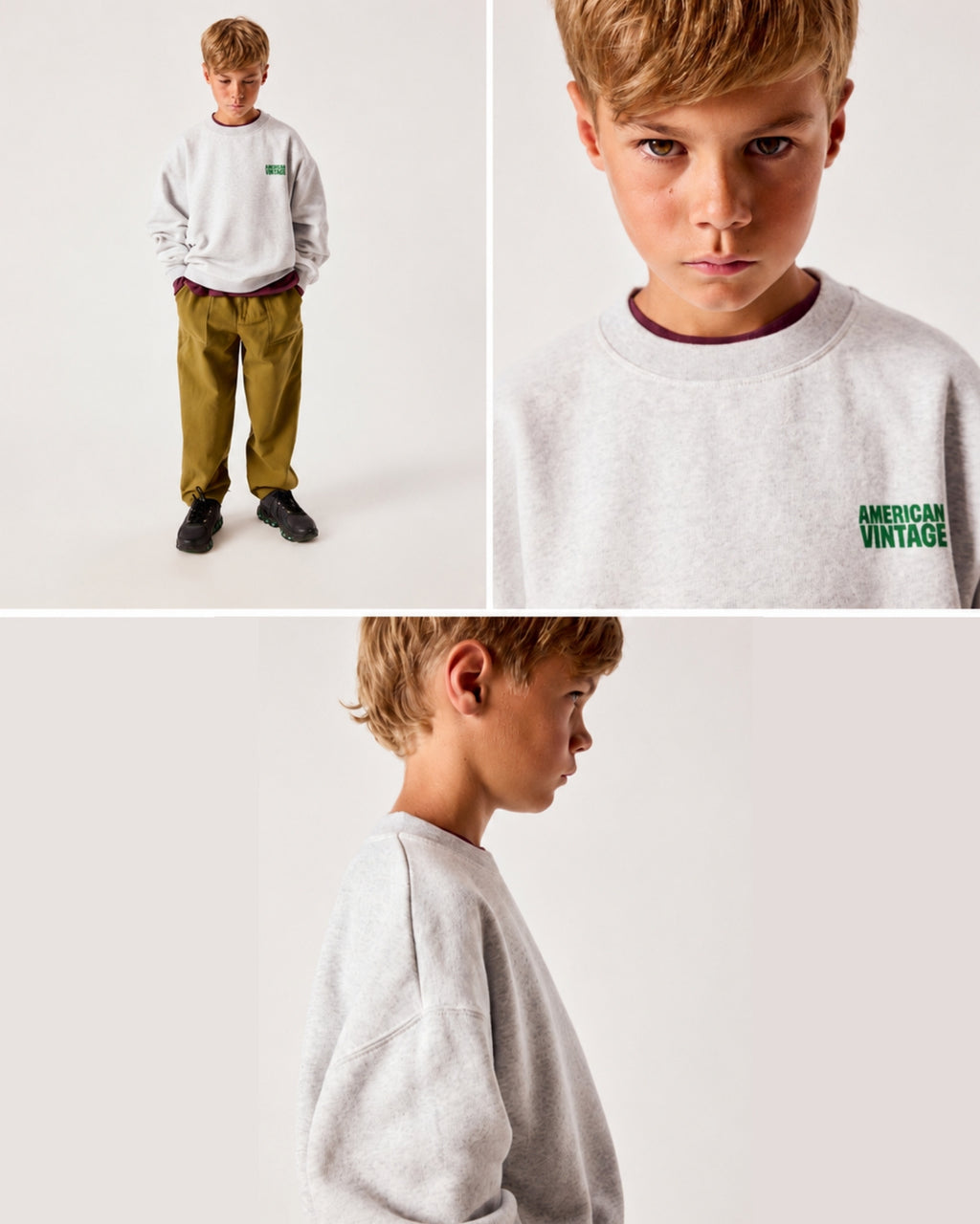 AMERICAN VINTAGE | felpa girocollo