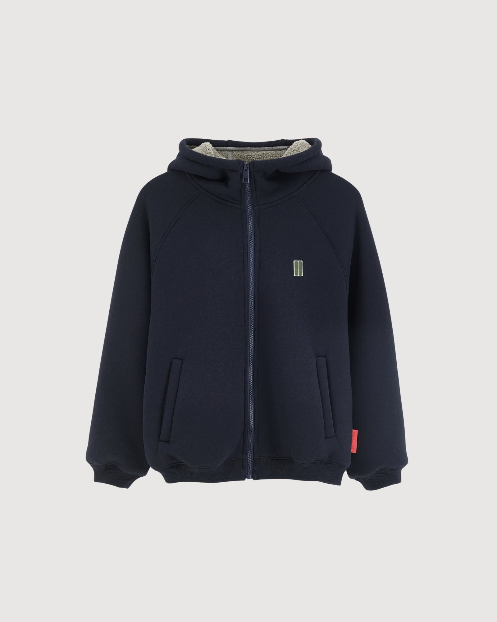 BELLEROSE | felpa zip e cappuccio