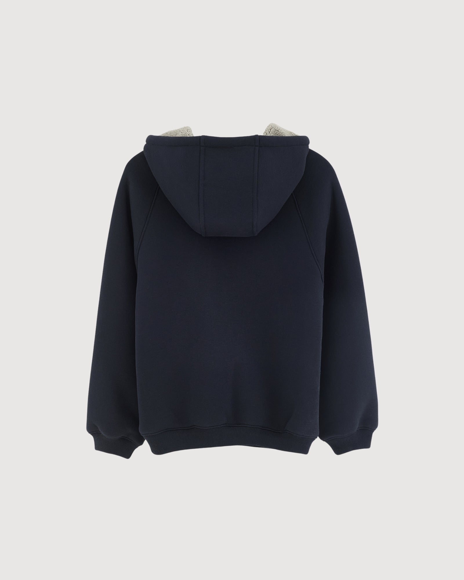 BELLEROSE | felpa zip e cappuccio