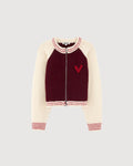 BELLEROSE | cardigan bicolor zip