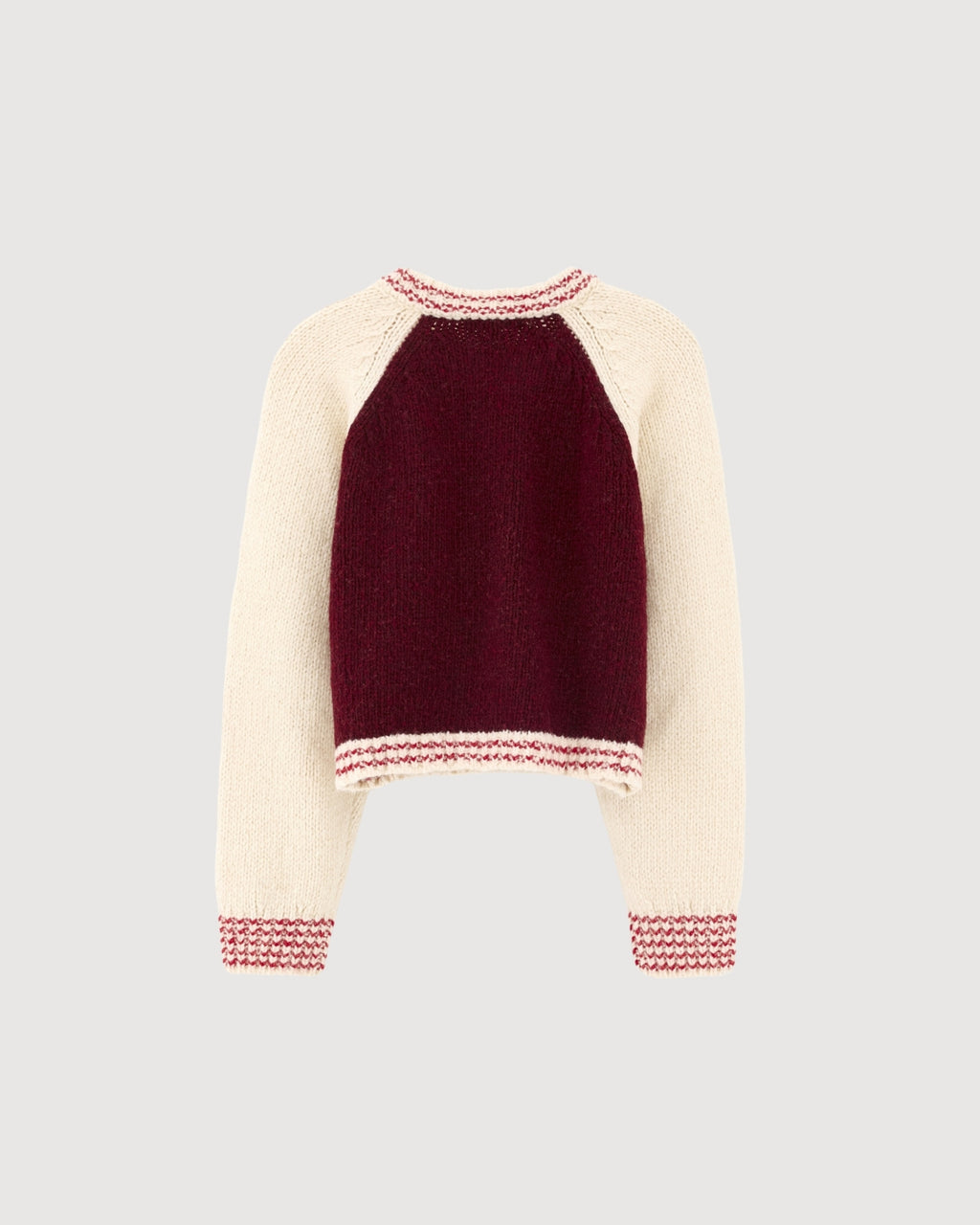 BELLEROSE | cardigan bicolor zip