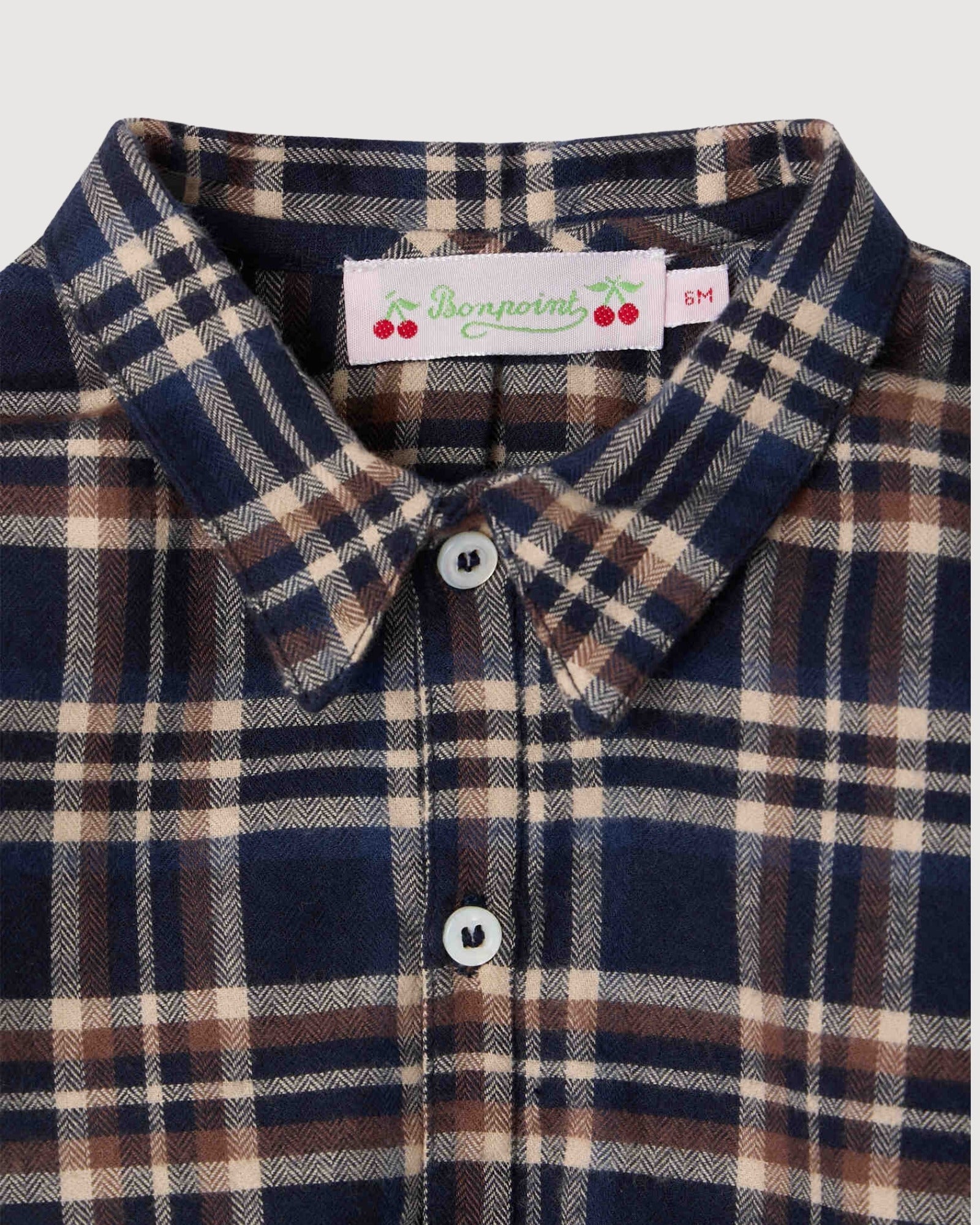 BONPOINT | camicia bebè a quadri