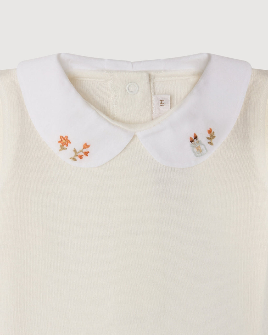 BONPOINT | body colletto ricamato