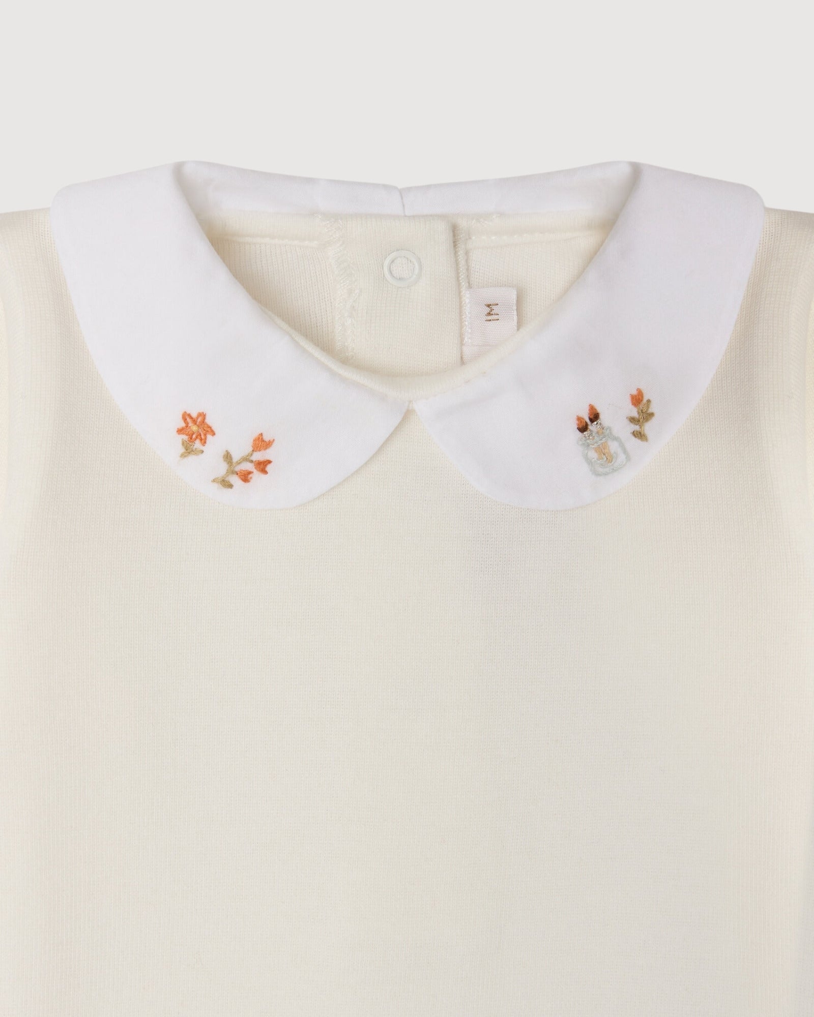 BONPOINT | body colletto ricamato