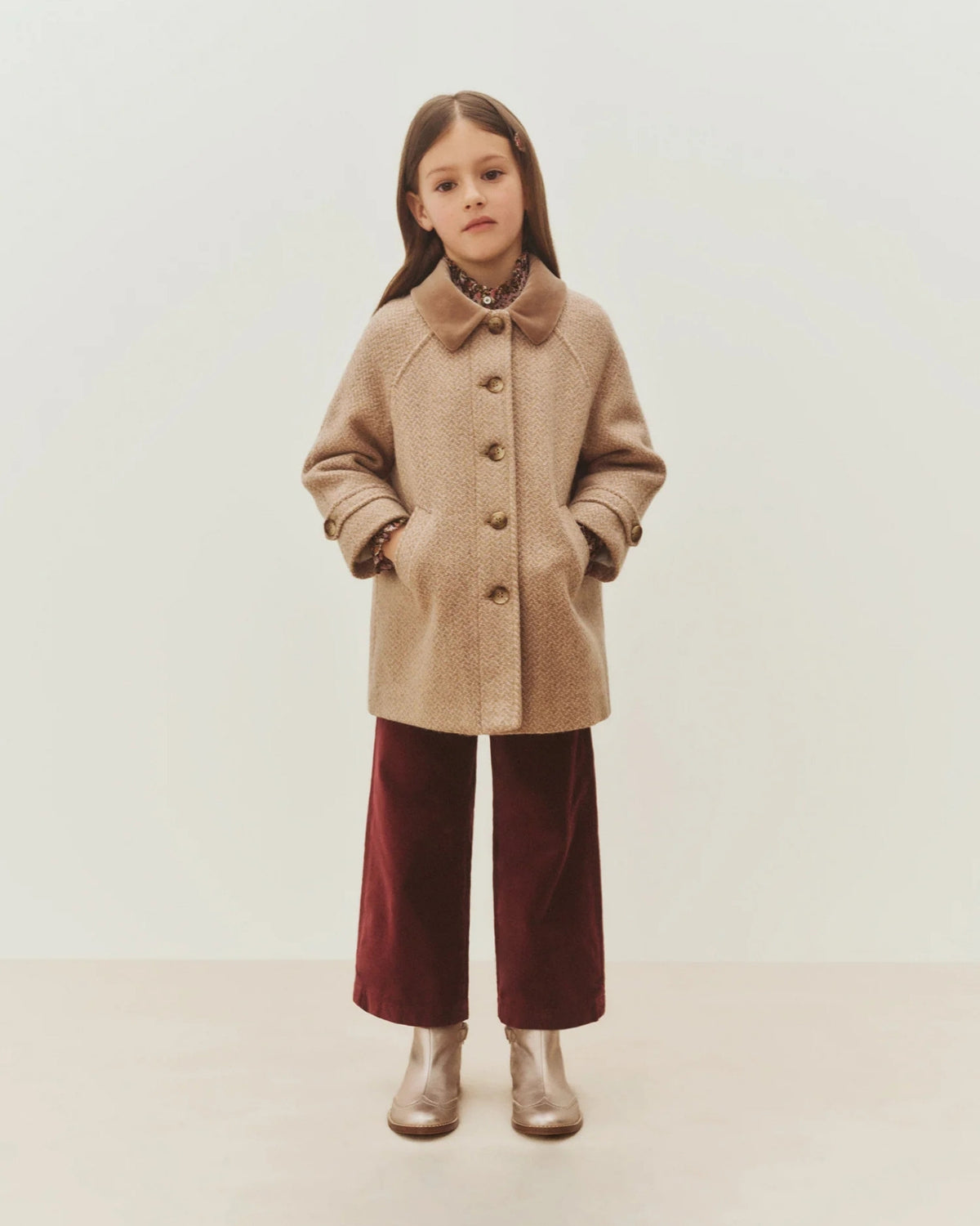 BONPOINT | cappotto con collo