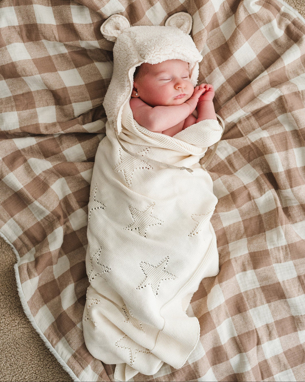 BABY SHOWER | coperta stelle neonato