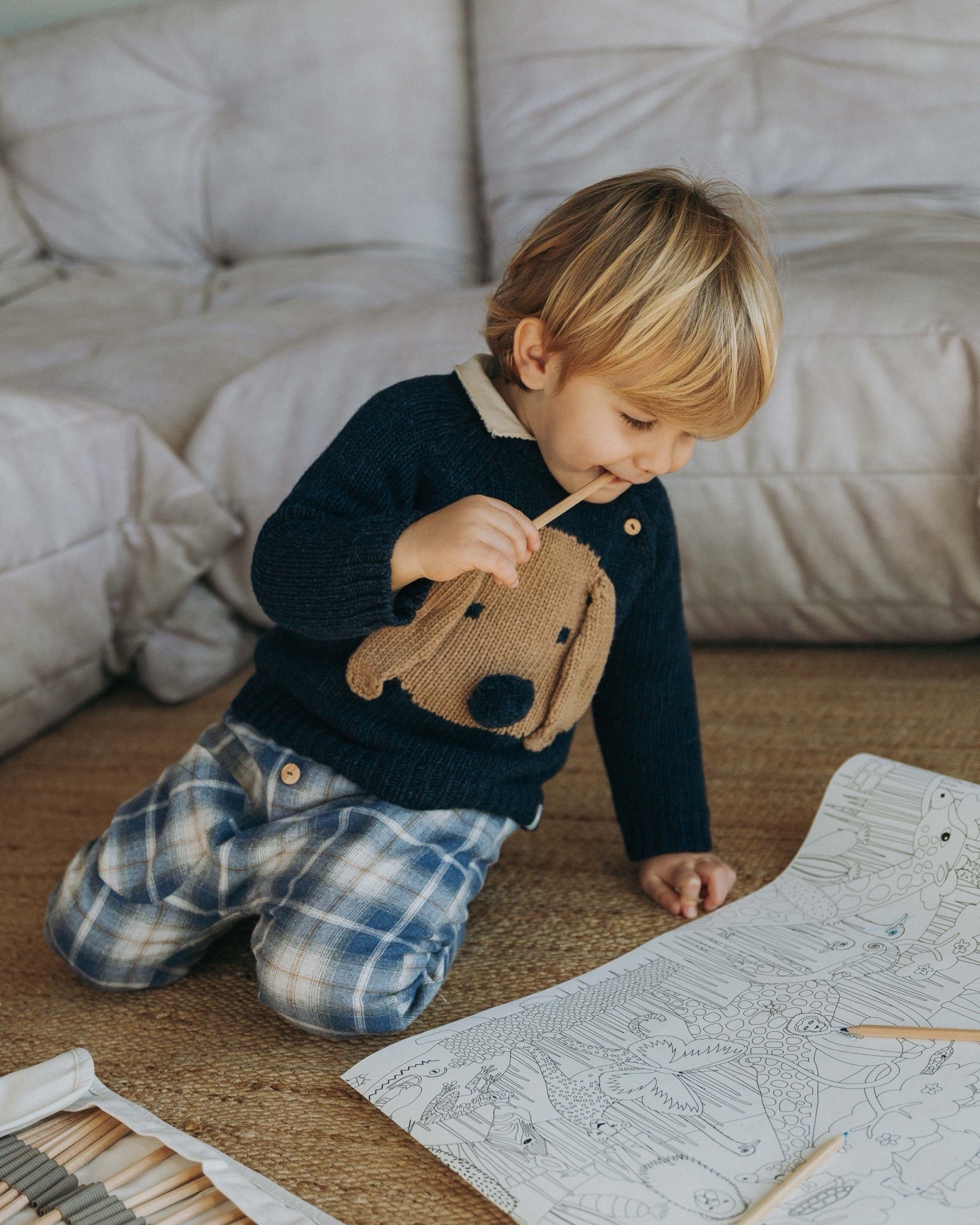 SNUG | maglione disegno jacquard