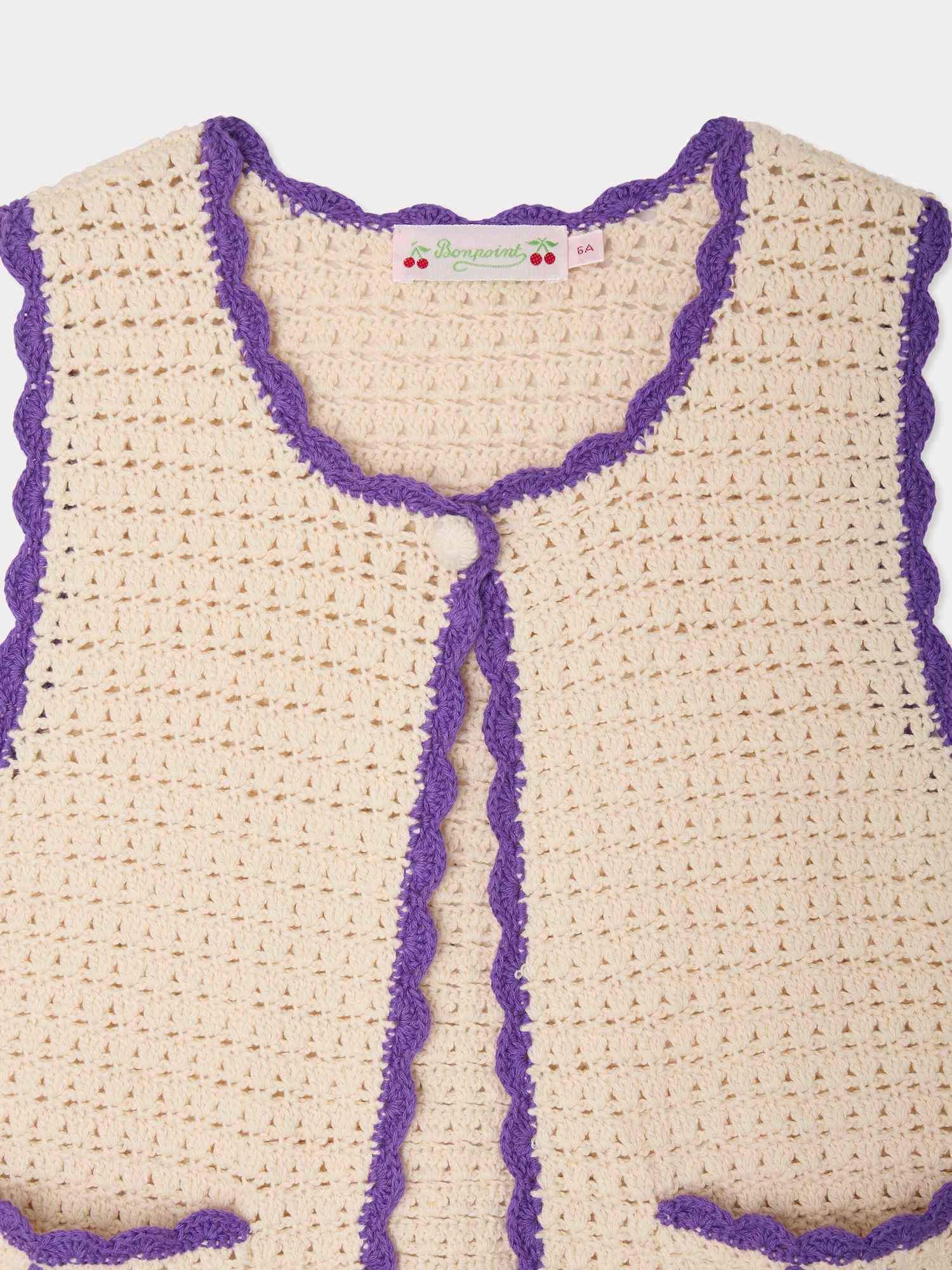 BONPOINT | gilet uncinetto