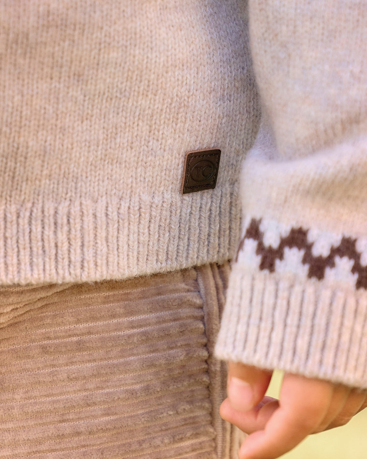 TARTINE ET CHOCOLAT | maglione jaquard