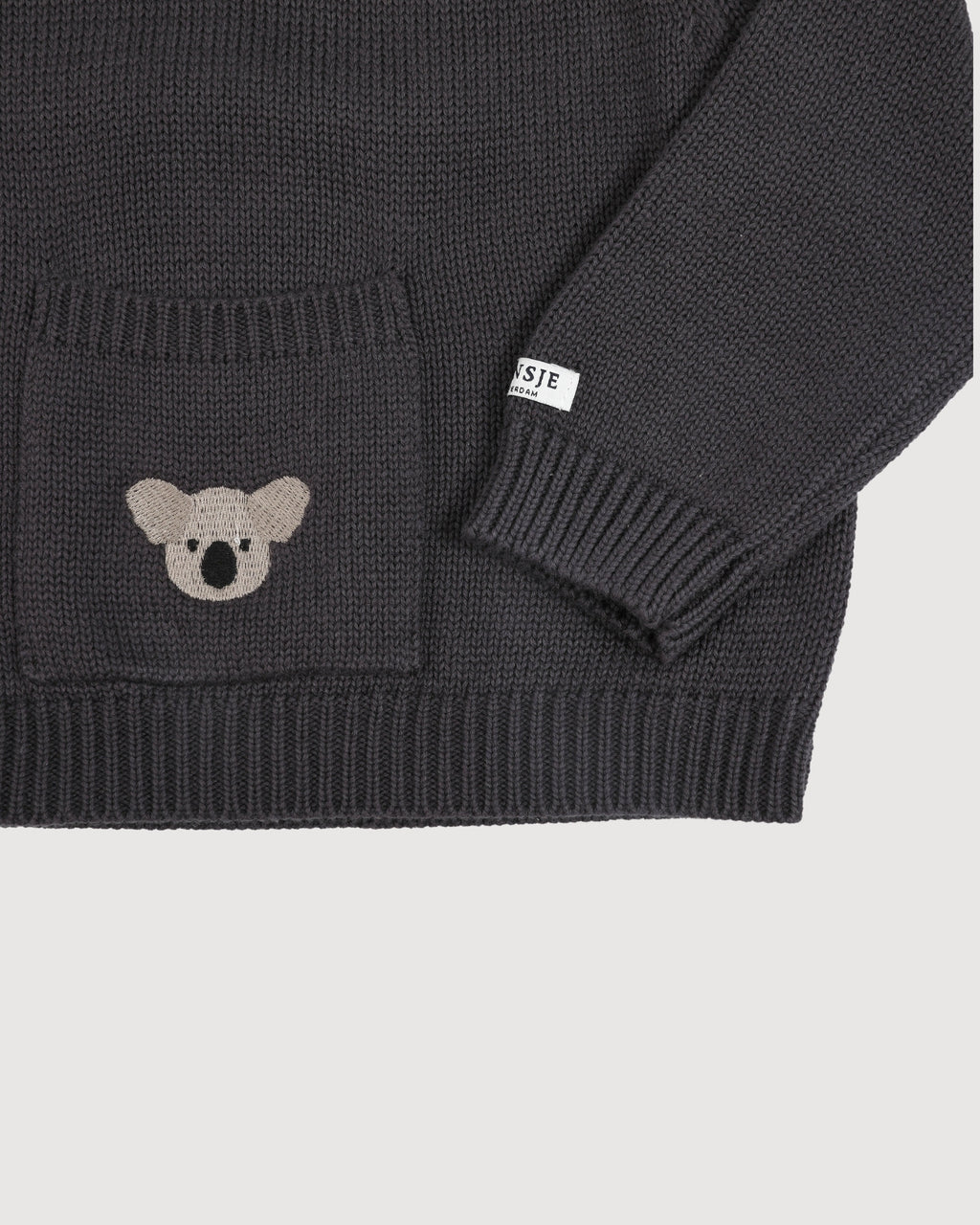 DONSJE | maglione tasca koala
