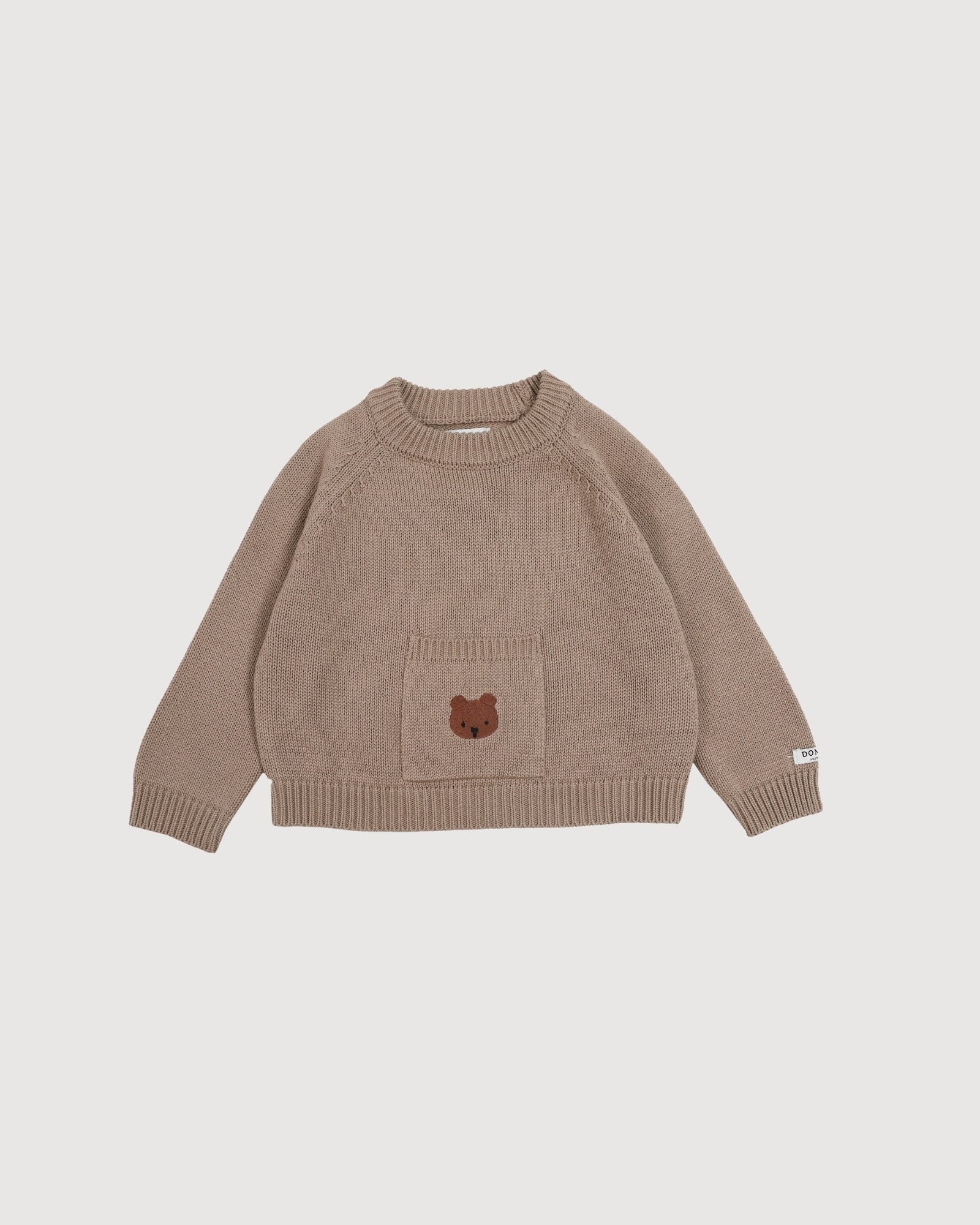 DONSJE | maglione tasca orso