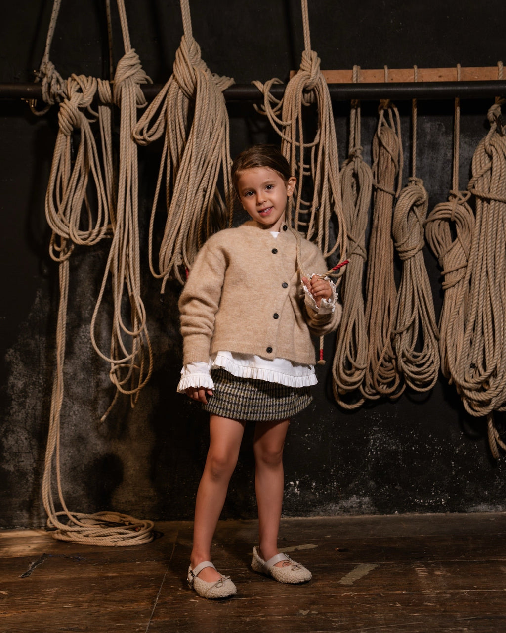 DOUUOD | cardigan asimmetrico