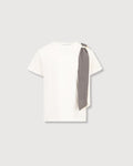 DOUUOD | t-shirt fiocco