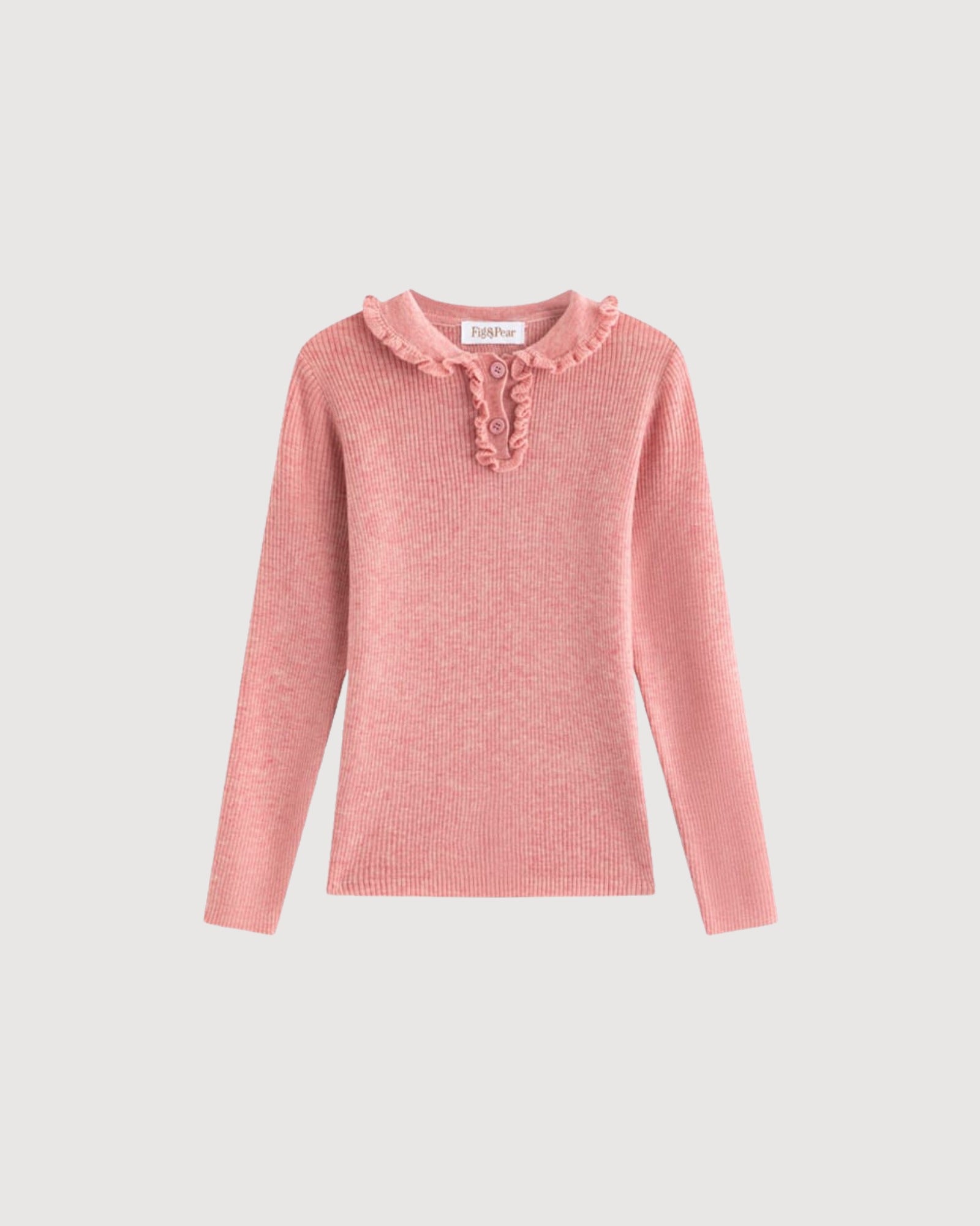 FIG & PEAR | maglia con colletto