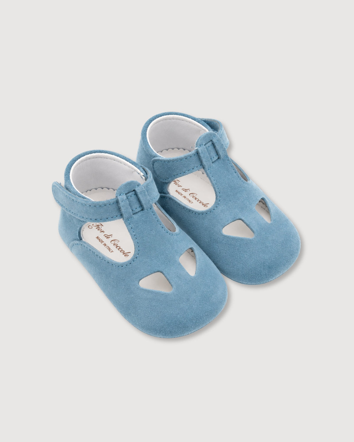 FIOR DI COCCOLE | sandalino occhi scamosciato