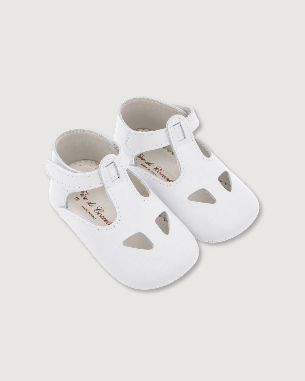 FIOR DI COCCOLE | sandalino occhi nappa