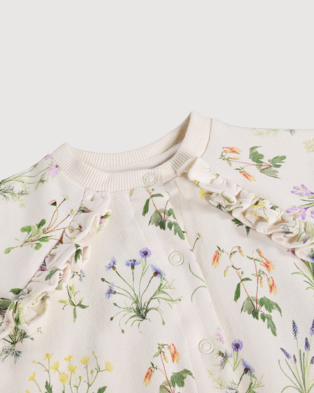 MOLO | felpa cardigan con stampa