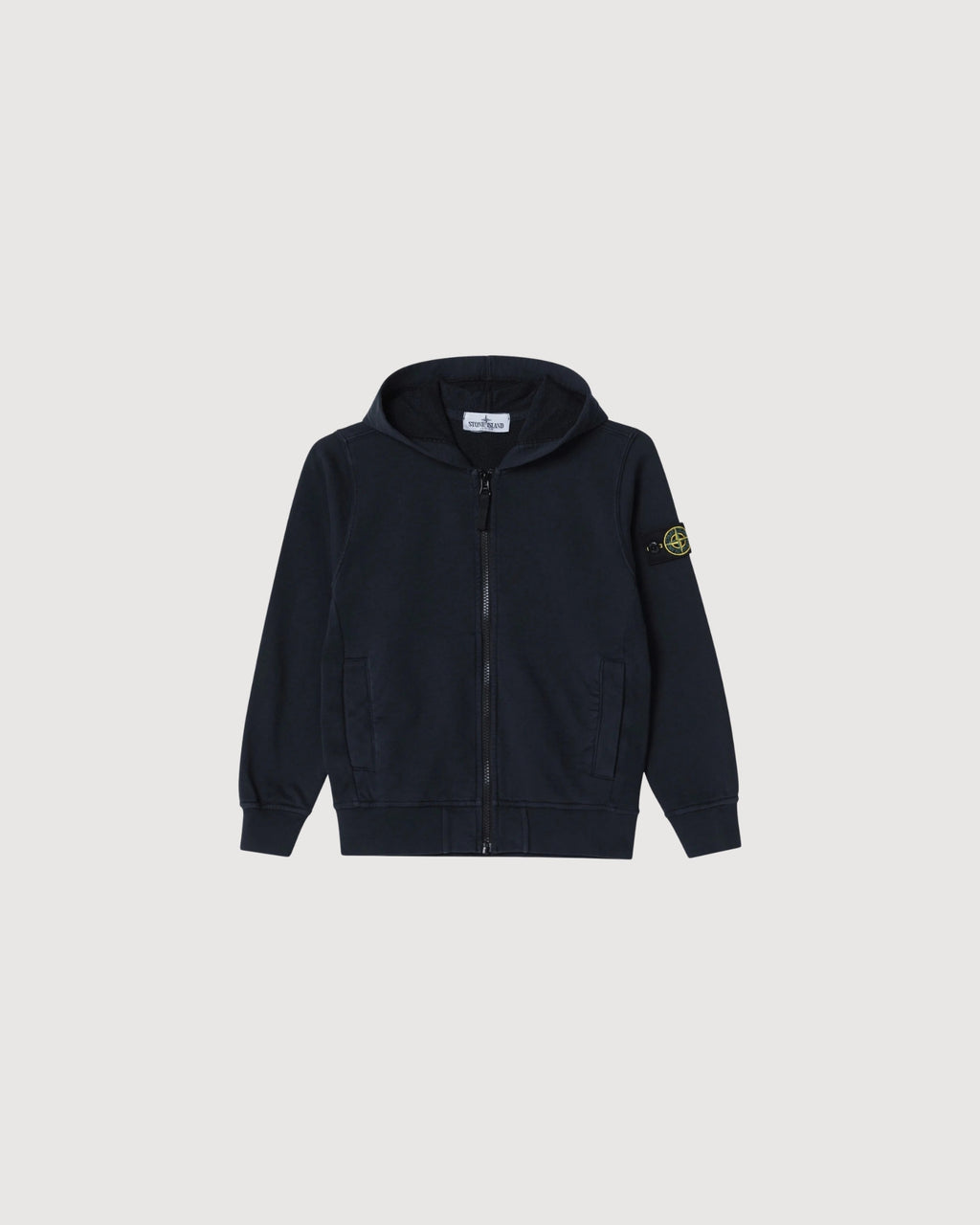 STONE ISLAND | felpa con zip e cappuccio