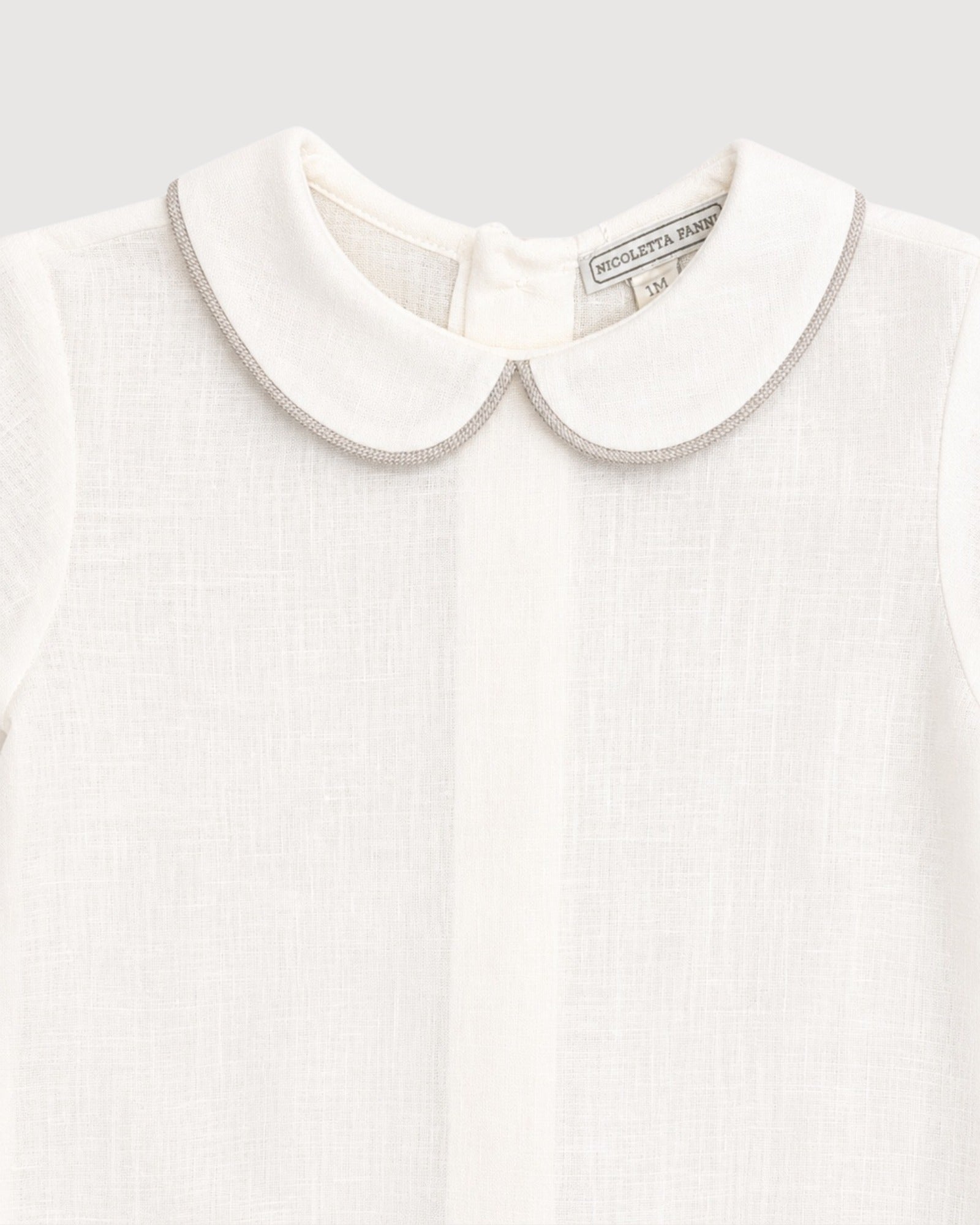 NICOLETTA FANNA | completo lino con bloomer