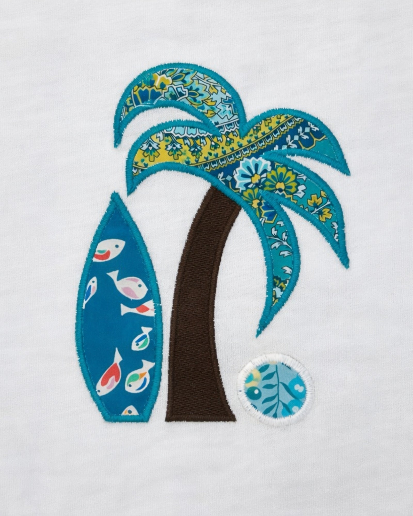 PESCIOLINO ROSSO | t-shirt ricamo