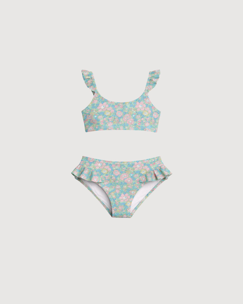 PESCIOLINO ROSSO | costume bikini ruches